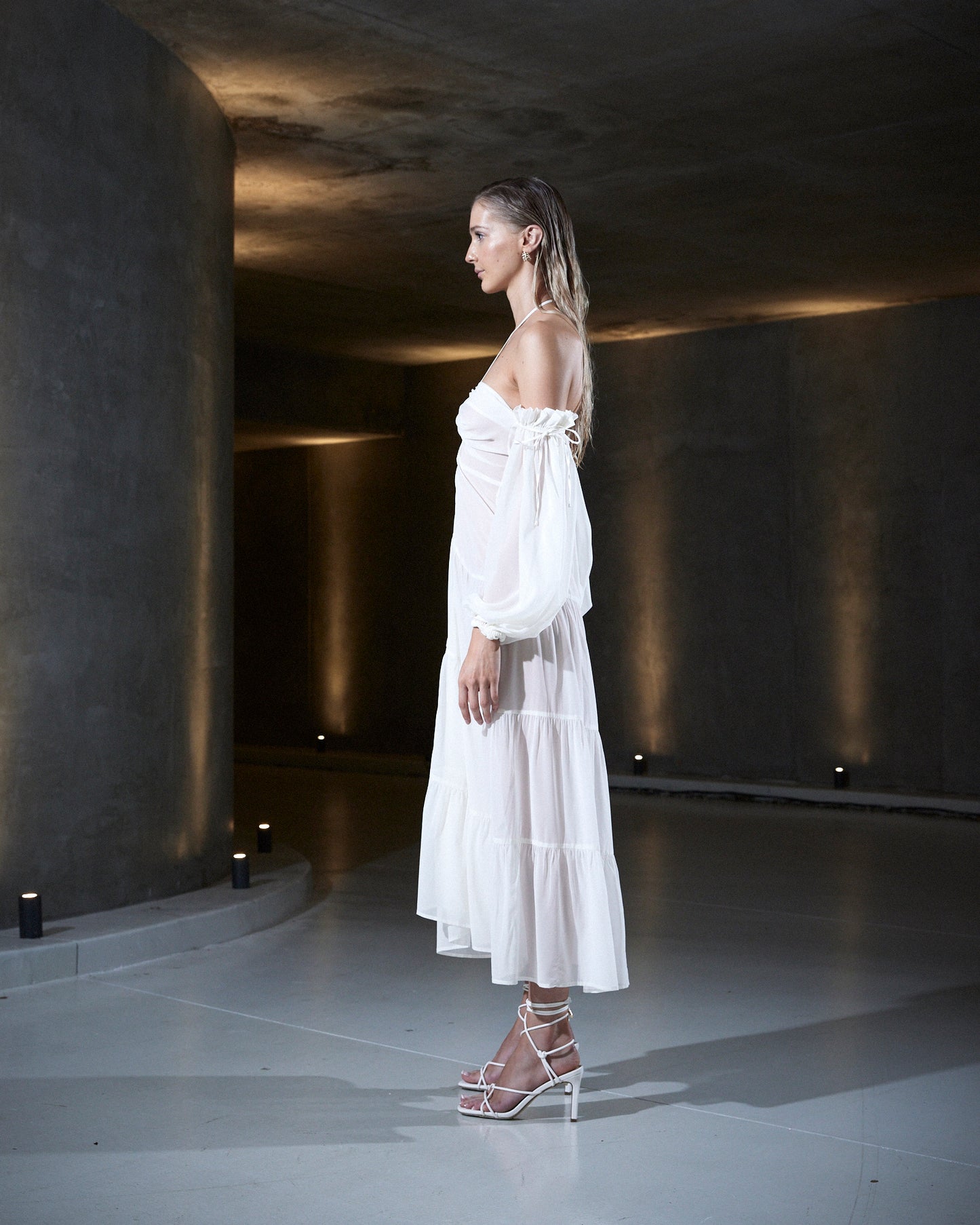 BRONTË DRESS {WHITE}
