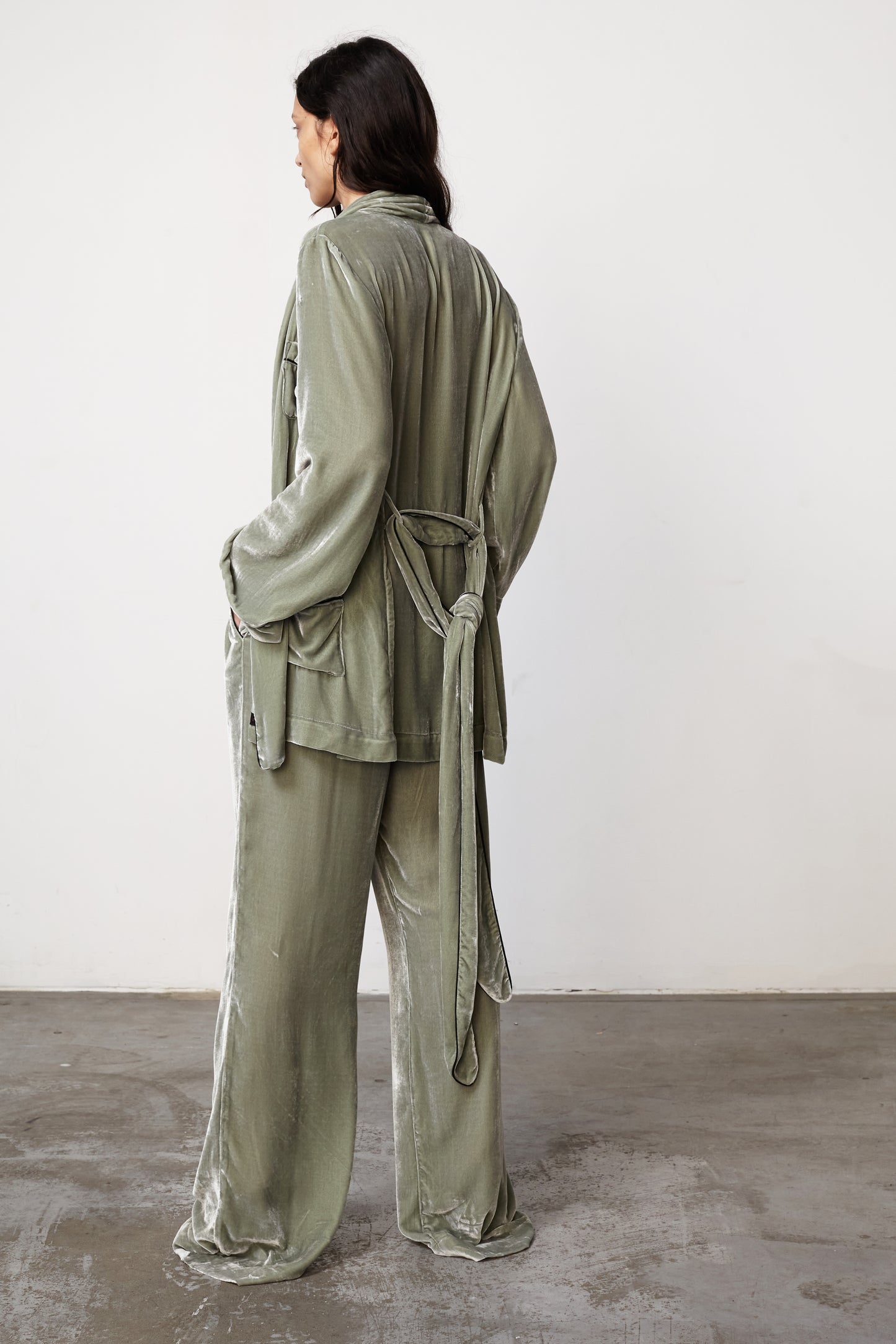 BON VIVANT ROBE {SAGE}