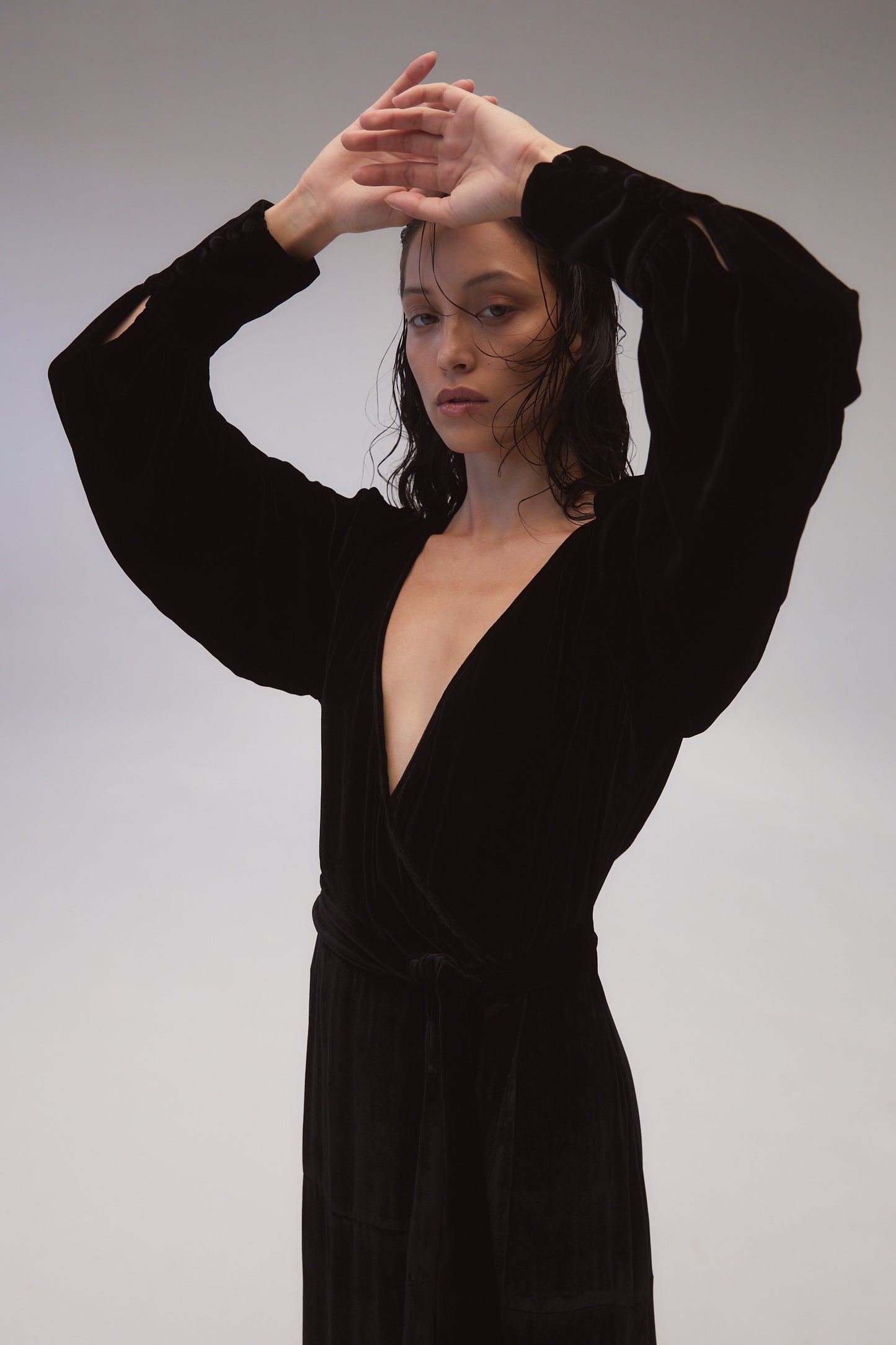 SYLVIA DRESS {BLACK}