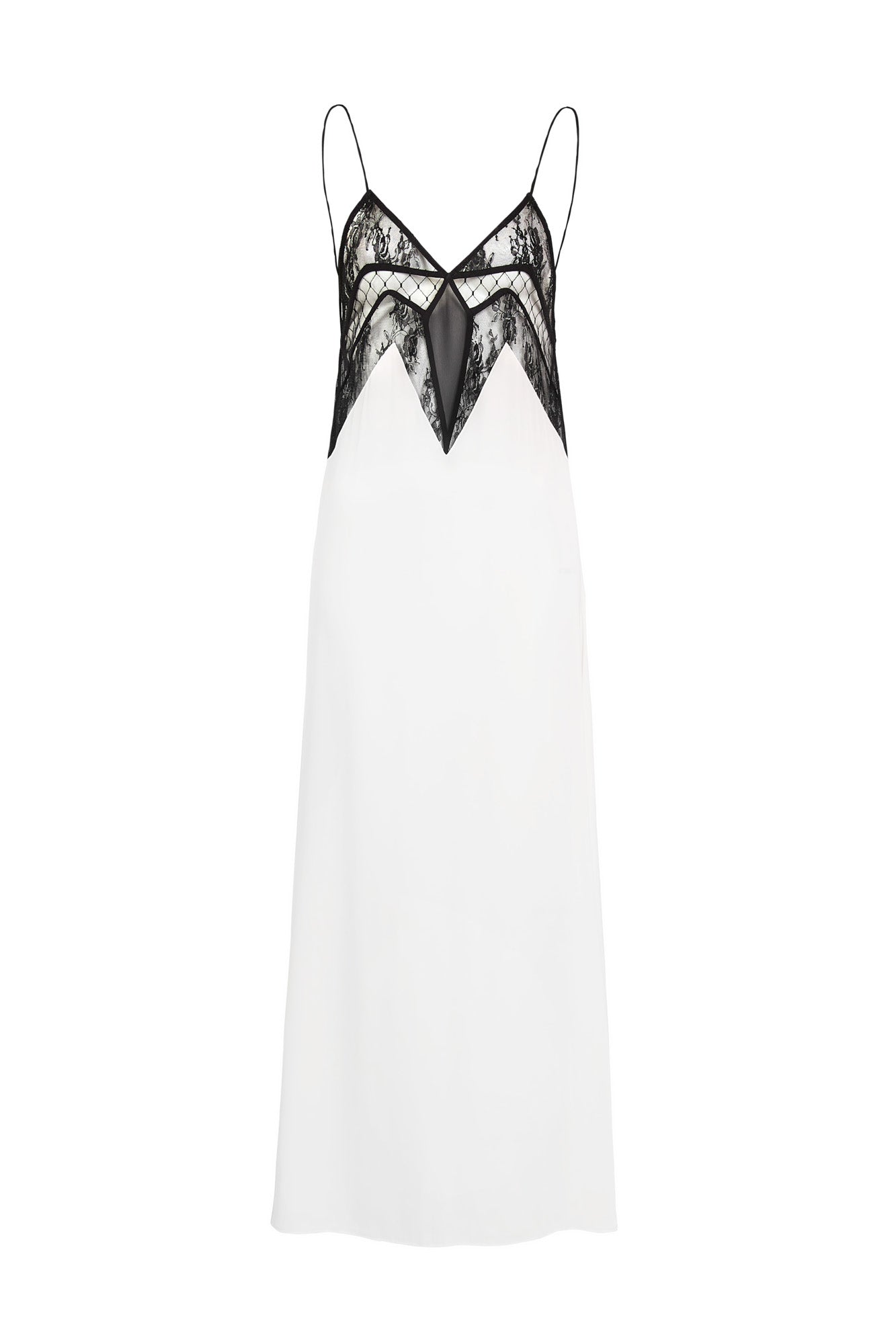 FRANCINE SLIP DRESS {WHITE}