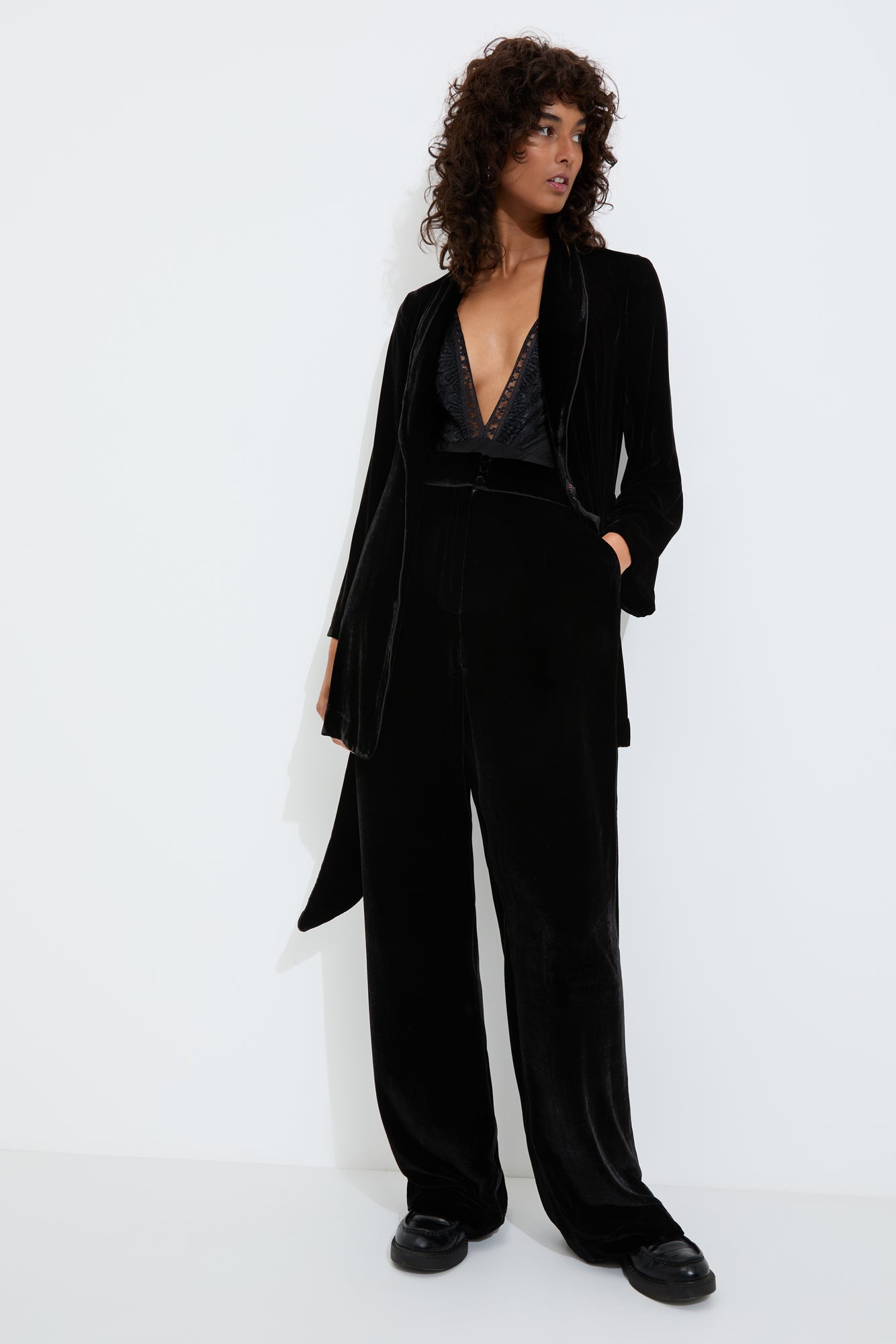 BON VIVANT ROBE NOUVEAU {BLACK}