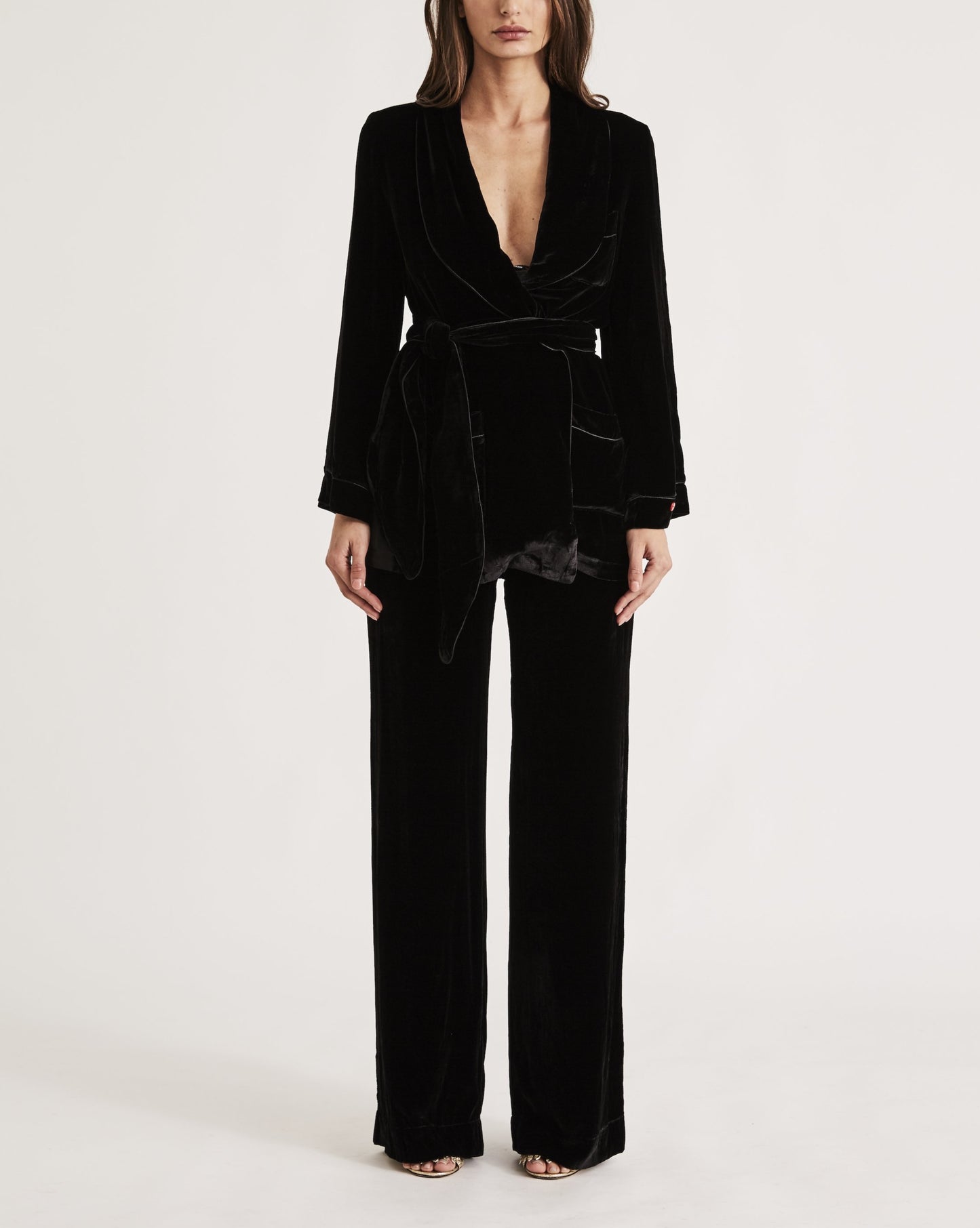 BON VIVANT ROBE {BLACK}