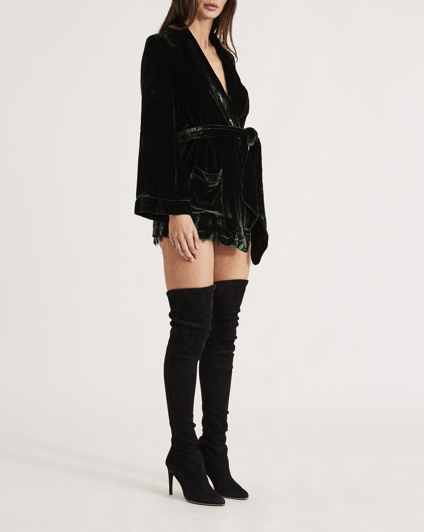 BON VIVANT ROBE {EMERALD}