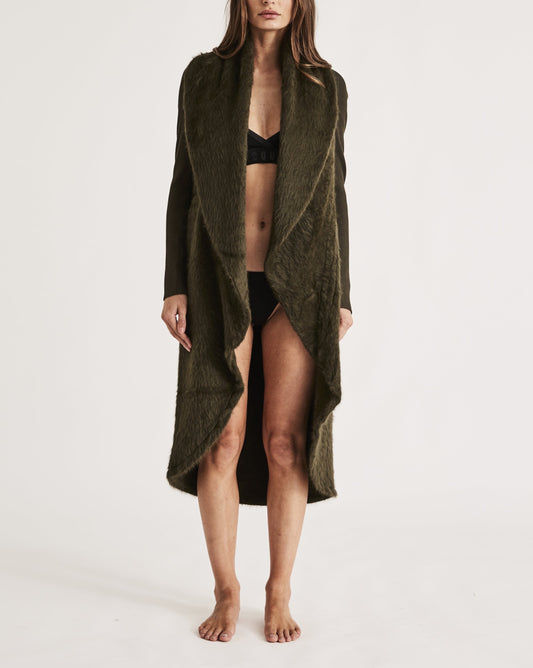 CARESS ROBE {MOSS}