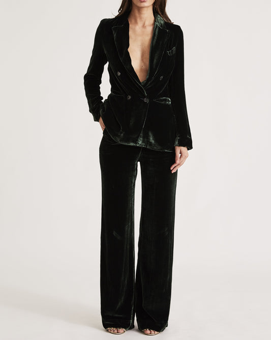 JANE BOND BLAZER {EMERALD}