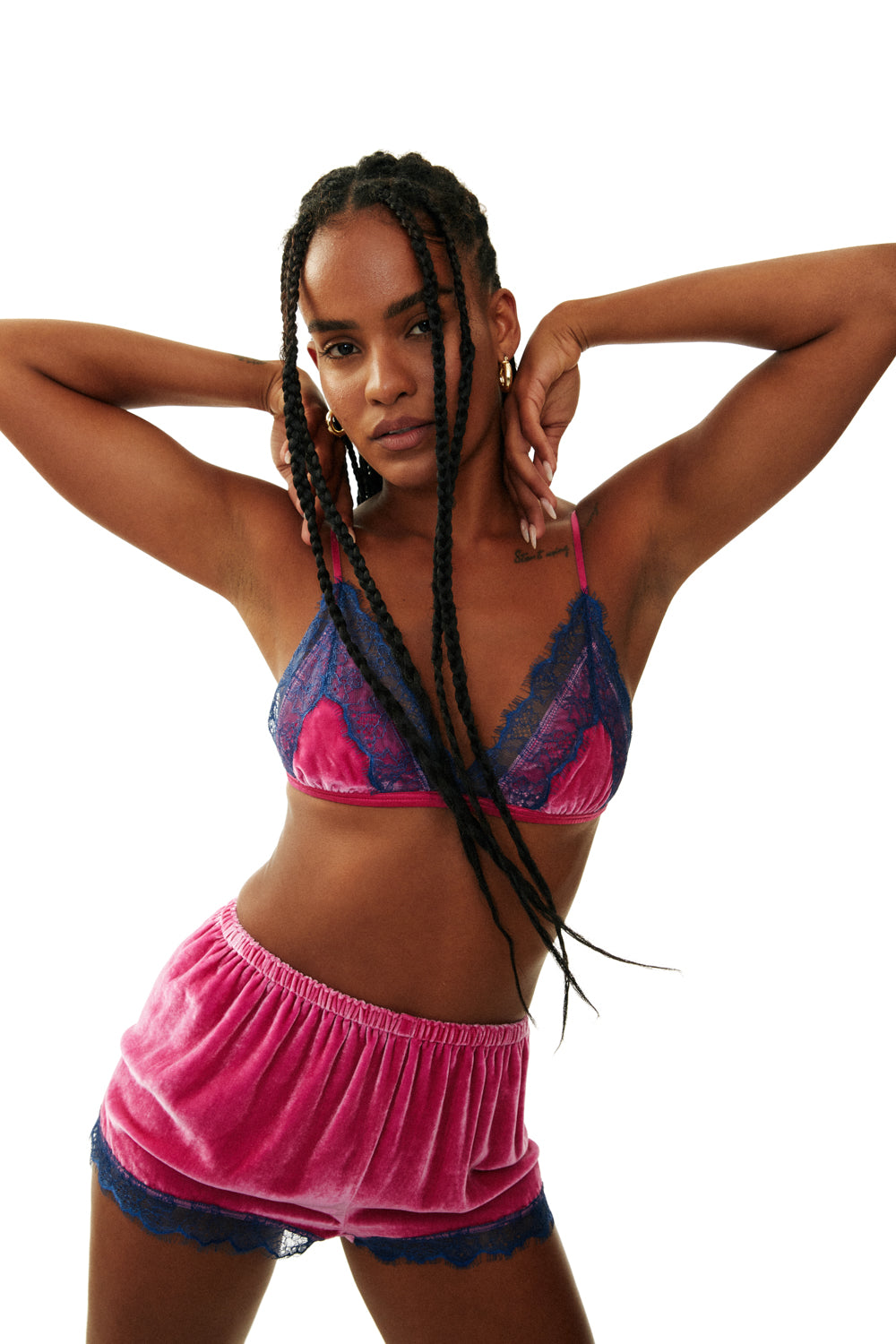 JULIA MATCHING SET {HOT PINK}