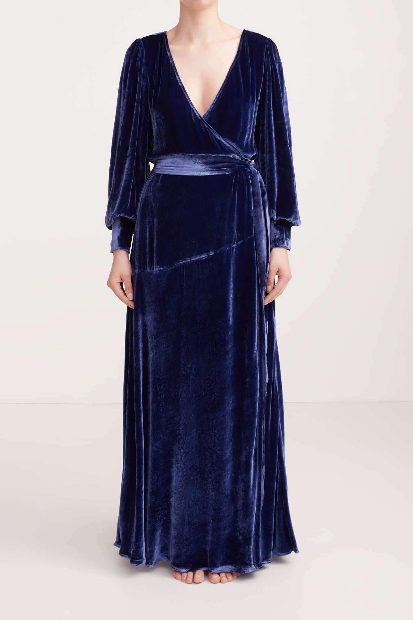SYLVIA DRESS {BLUE DEPTHS}