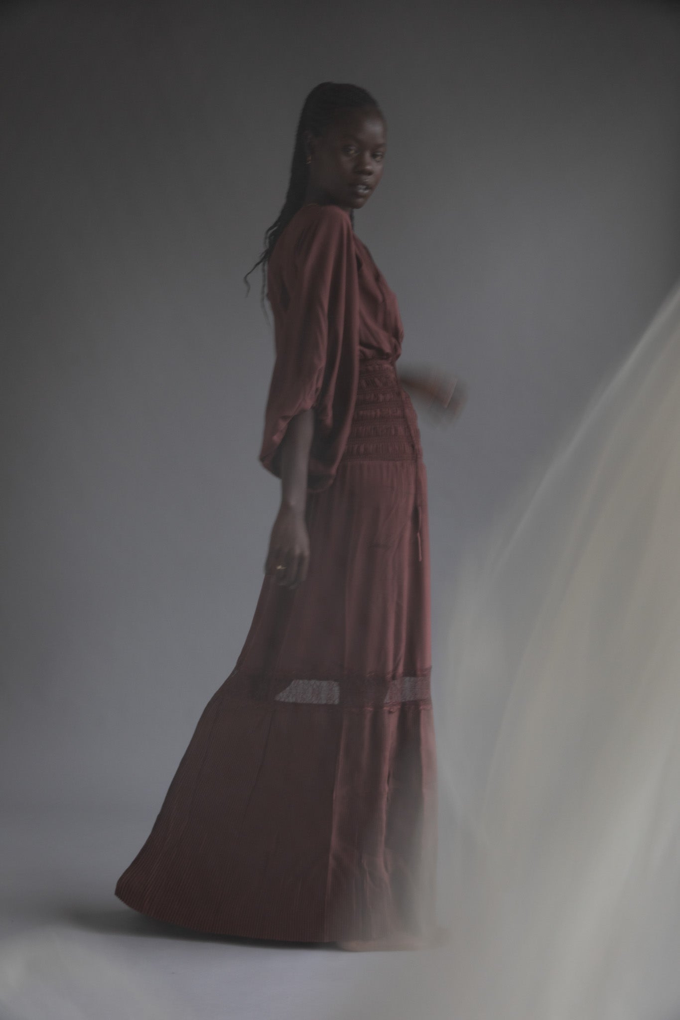 BELLA OSIRIS DRESS {CHOCOLATE}