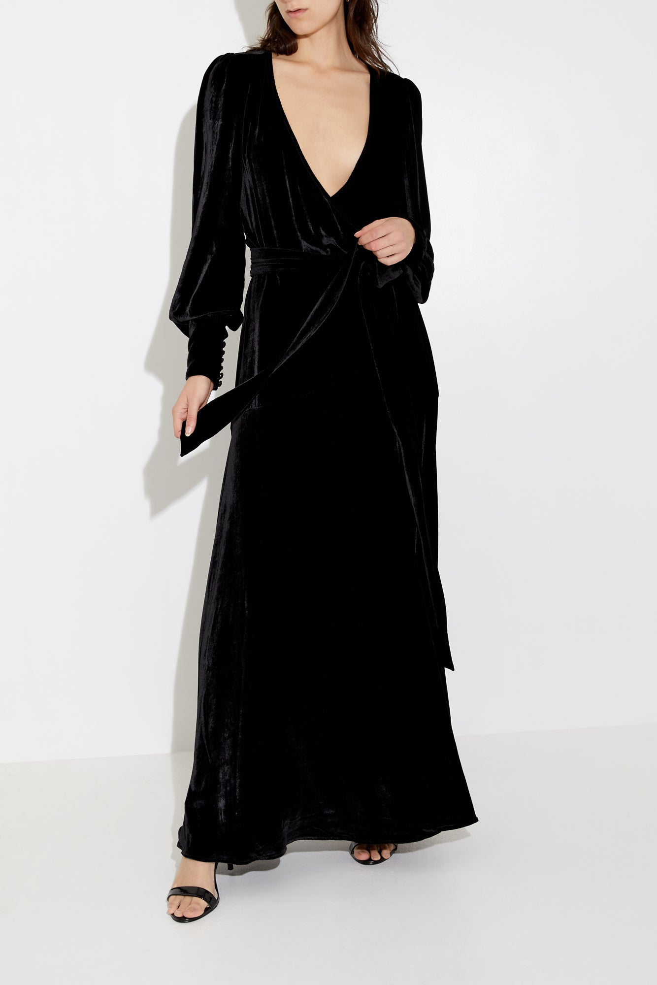 SYLVIA DRESS {BLACK}