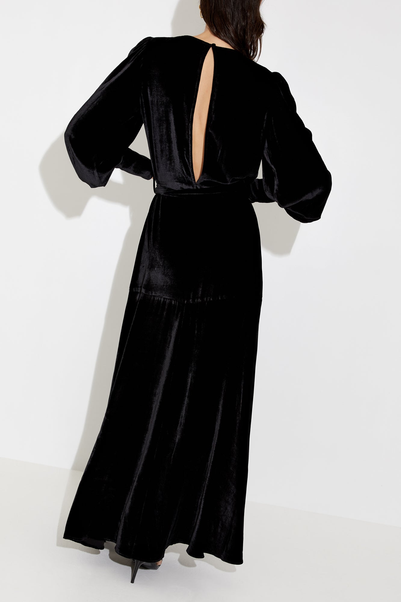 SYLVIA DRESS {BLACK}