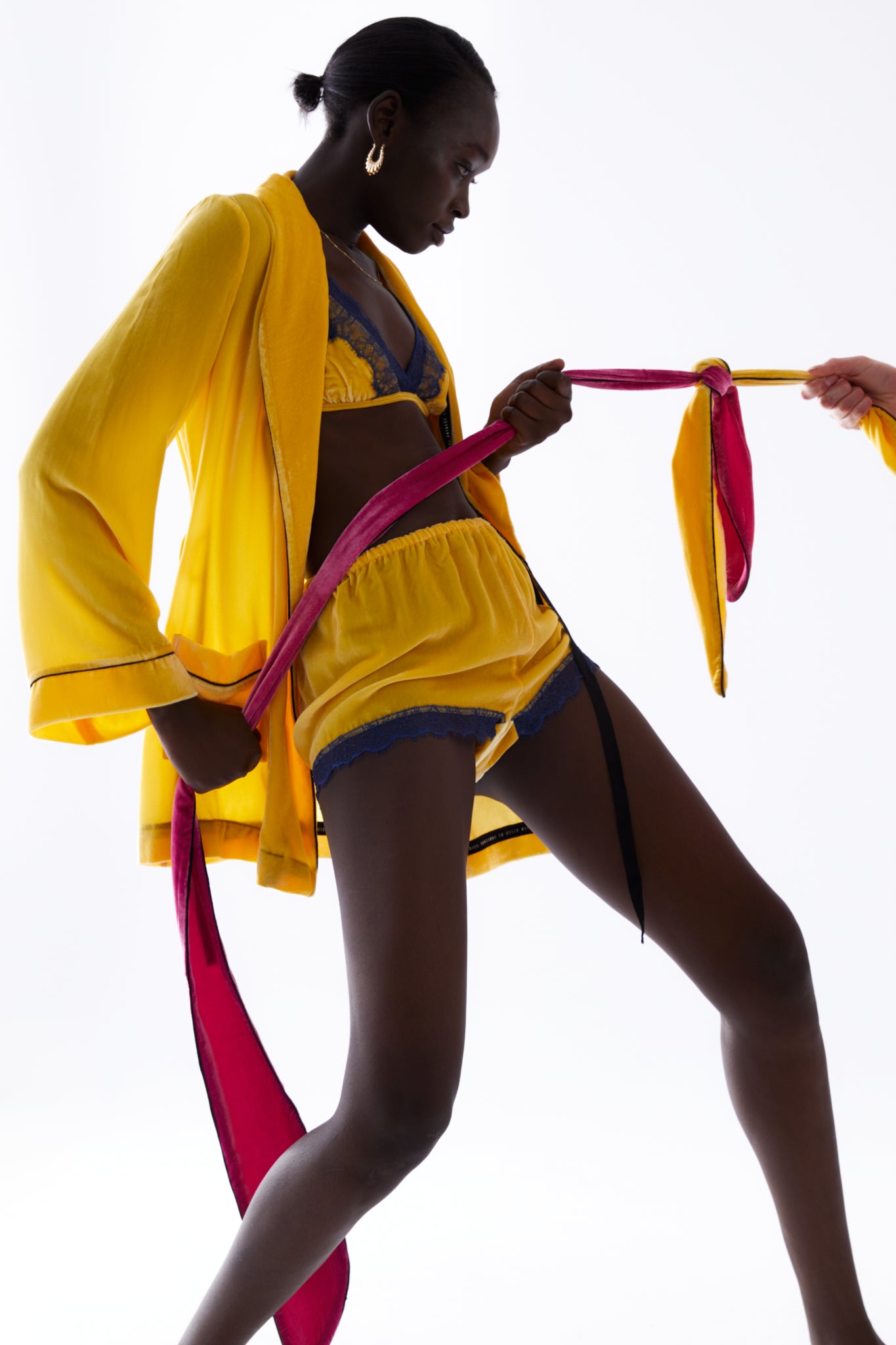 JULIA MATCHING SET {MIMOSA YELLOW}