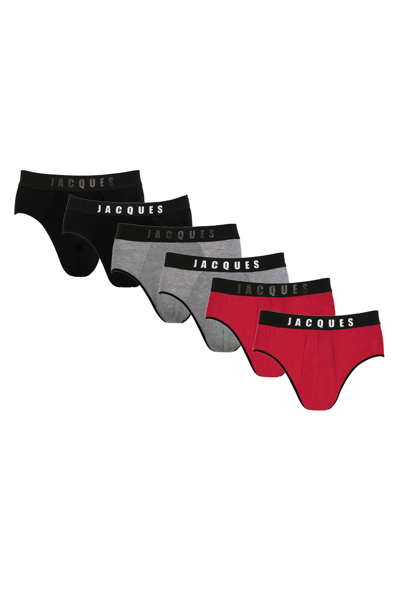 6 X Jockey Mens London Briefs Underwear Jocks International Brief - Black –  Tie Store Australia