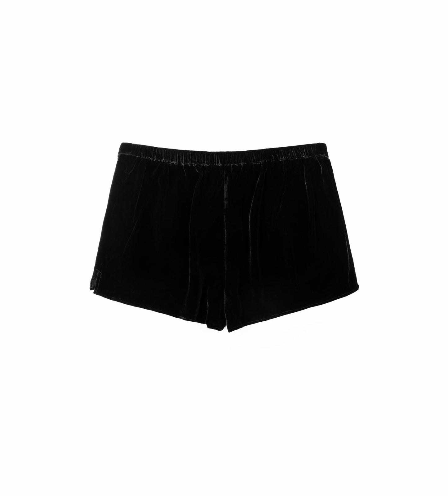 VELVET SHORT SHORTS {BLACK}