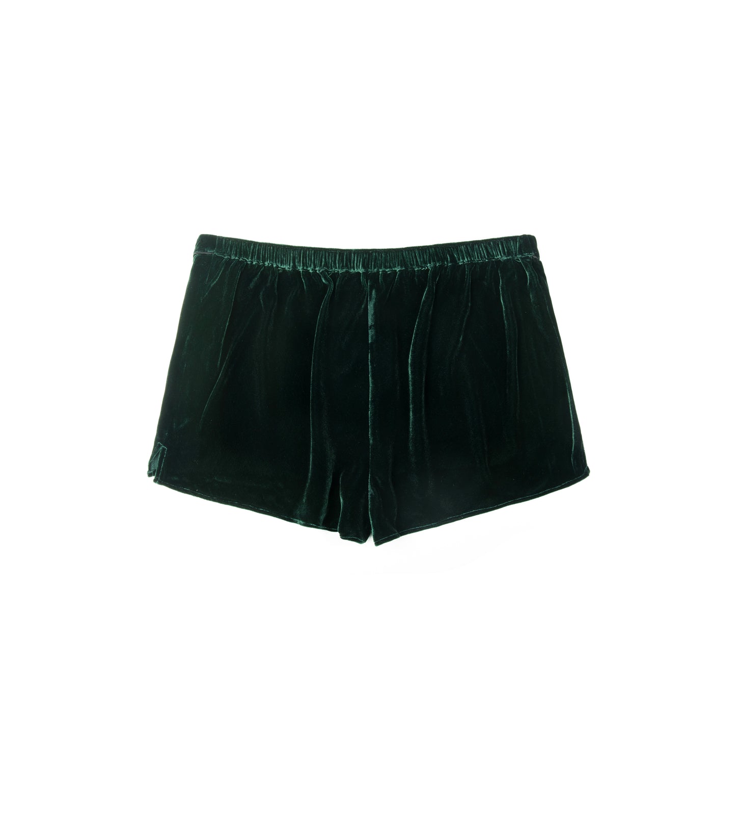 VELVET SHORT SHORTS {EMERALD}