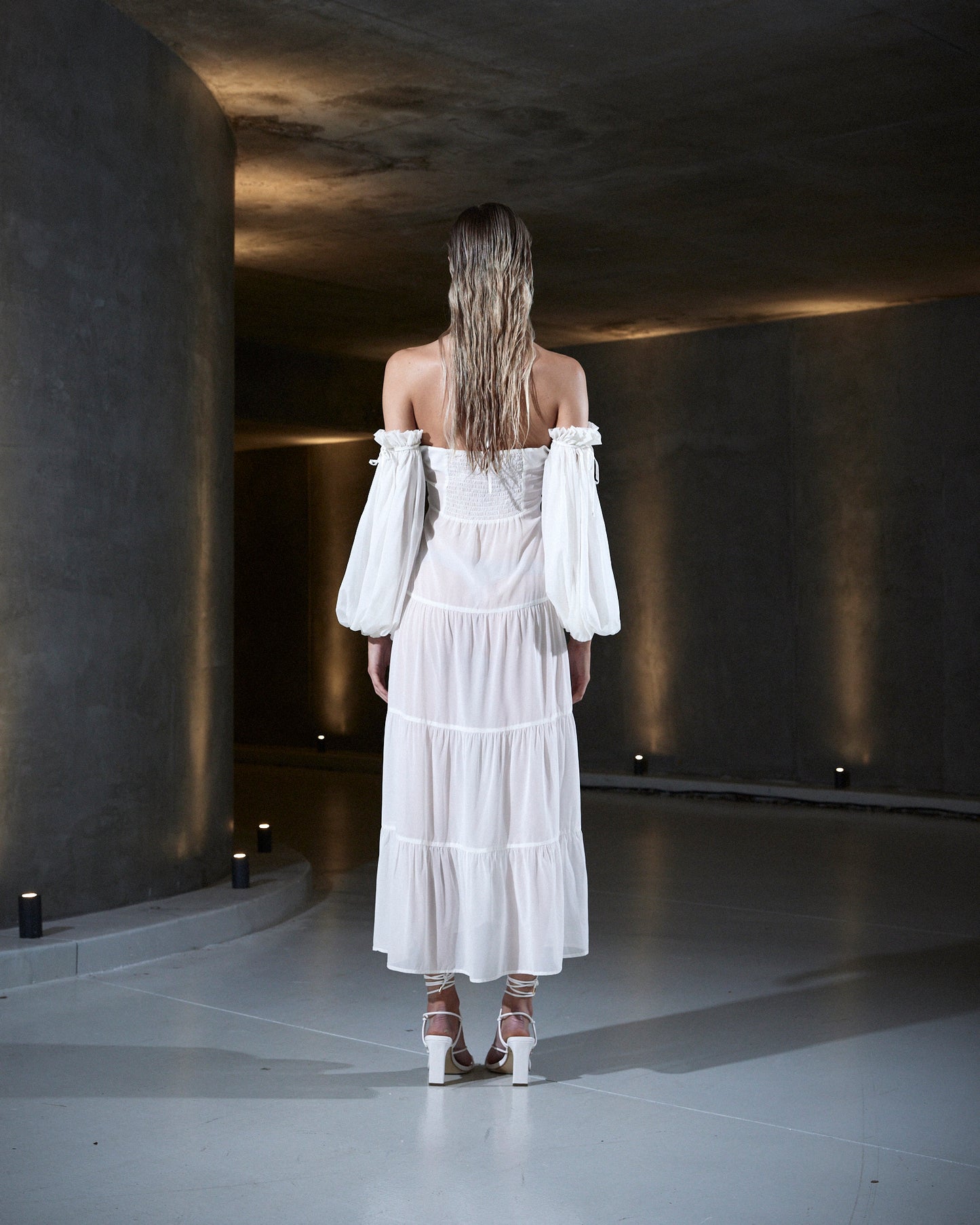 BRONTË DRESS {WHITE}