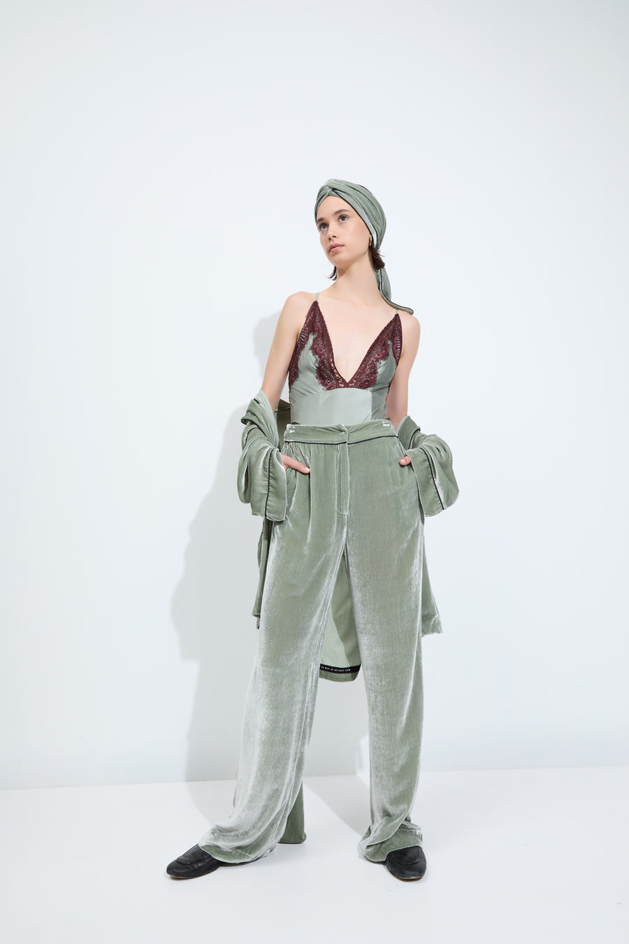 VELVET BOTTOMS {SAGE}