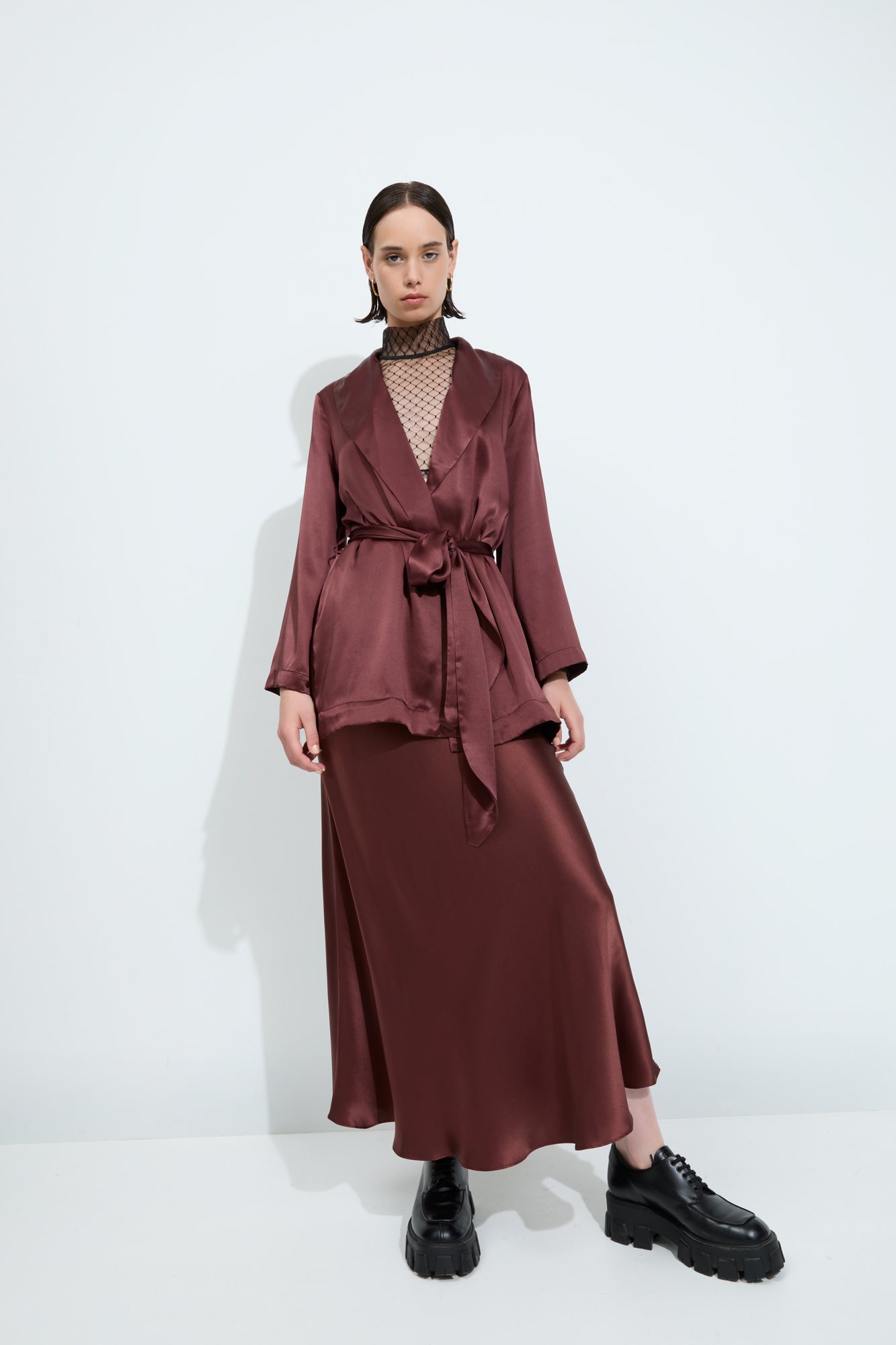 BON VIVANT ROBE NOUVEAU {CHOCOLATE}