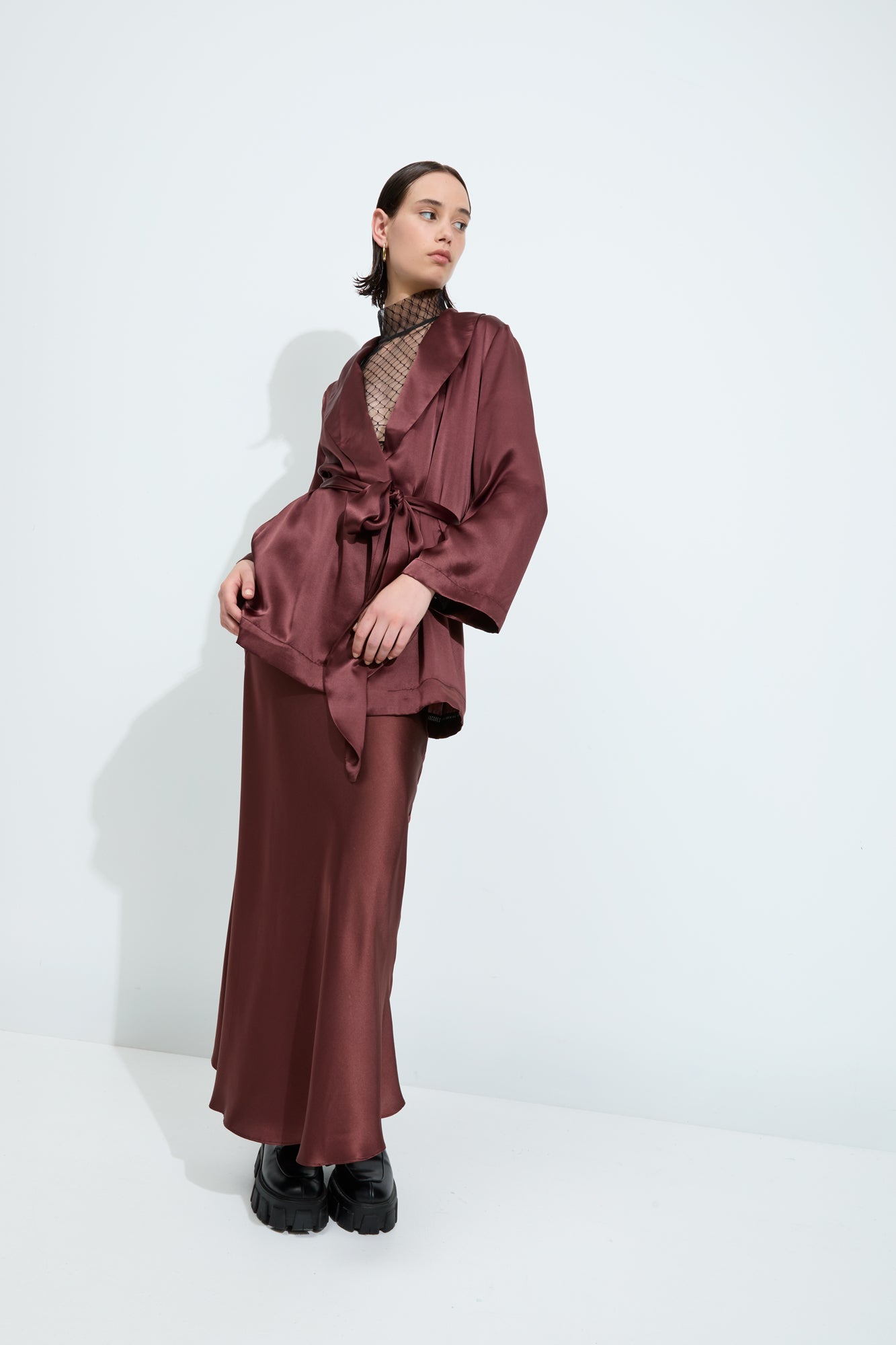 BON VIVANT ROBE NOUVEAU {CHOCOLATE}