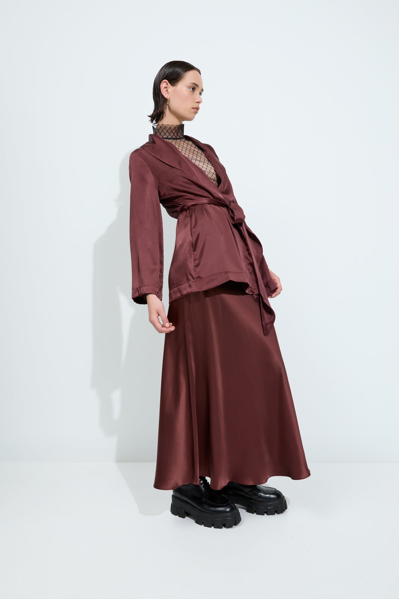 BON VIVANT ROBE NOUVEAU {CHOCOLATE}