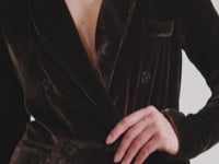 JANE BOND BLAZER {CHOCOLATE}