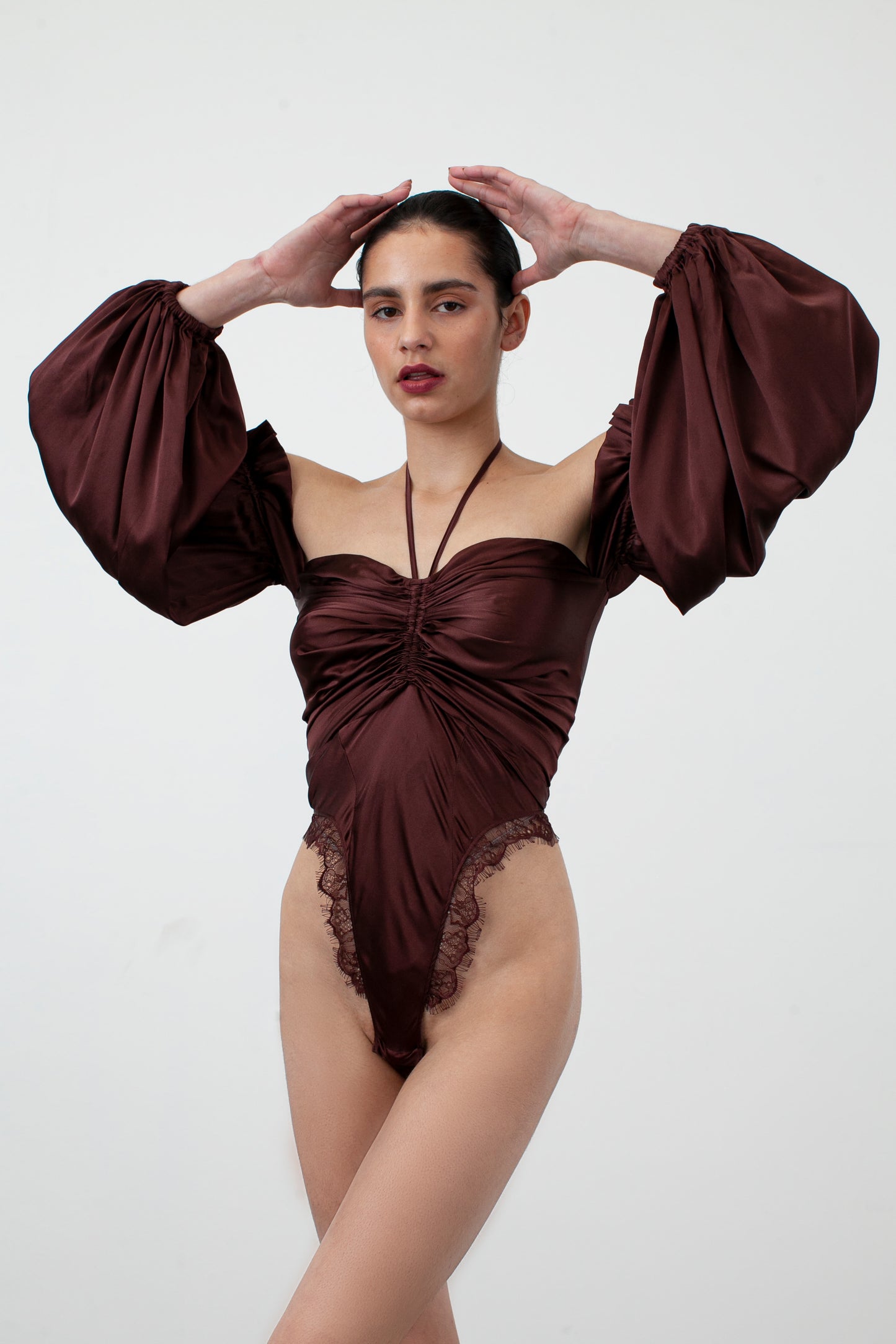 BRONTË BODYSUIT {CHOCOLATE}