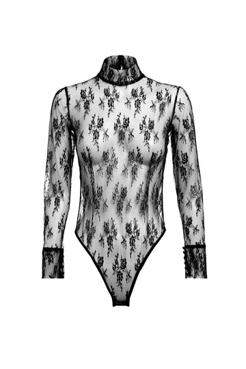 FRANCINE BODYSUIT {BLACK}