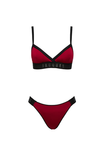 TREASURES SET {RED WITH BLACK}