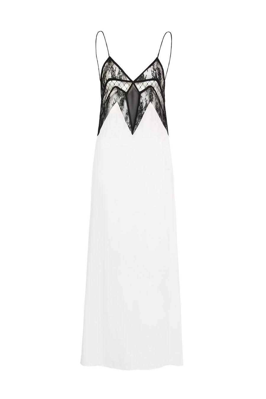 FRANCINE SLIP DRESS {WHITE}