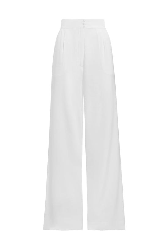 MARAIS TUXEDO PANT {WHITE}