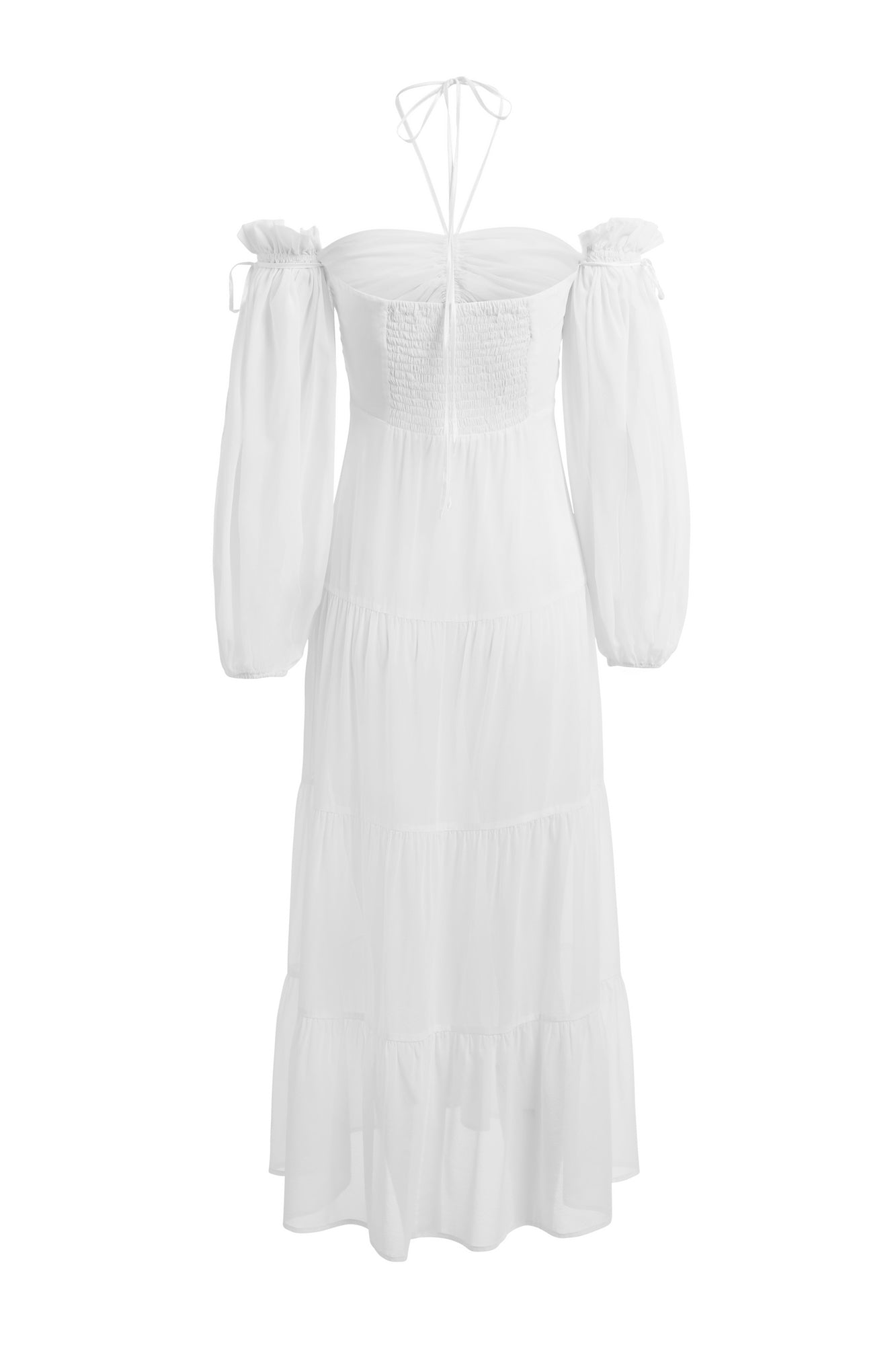 BRONTË DRESS {WHITE}