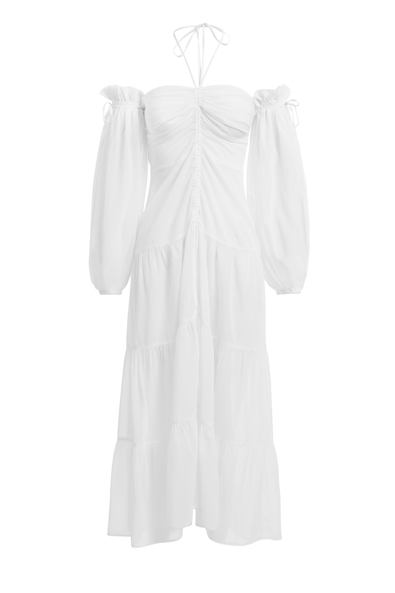 BRONTË DRESS {WHITE}