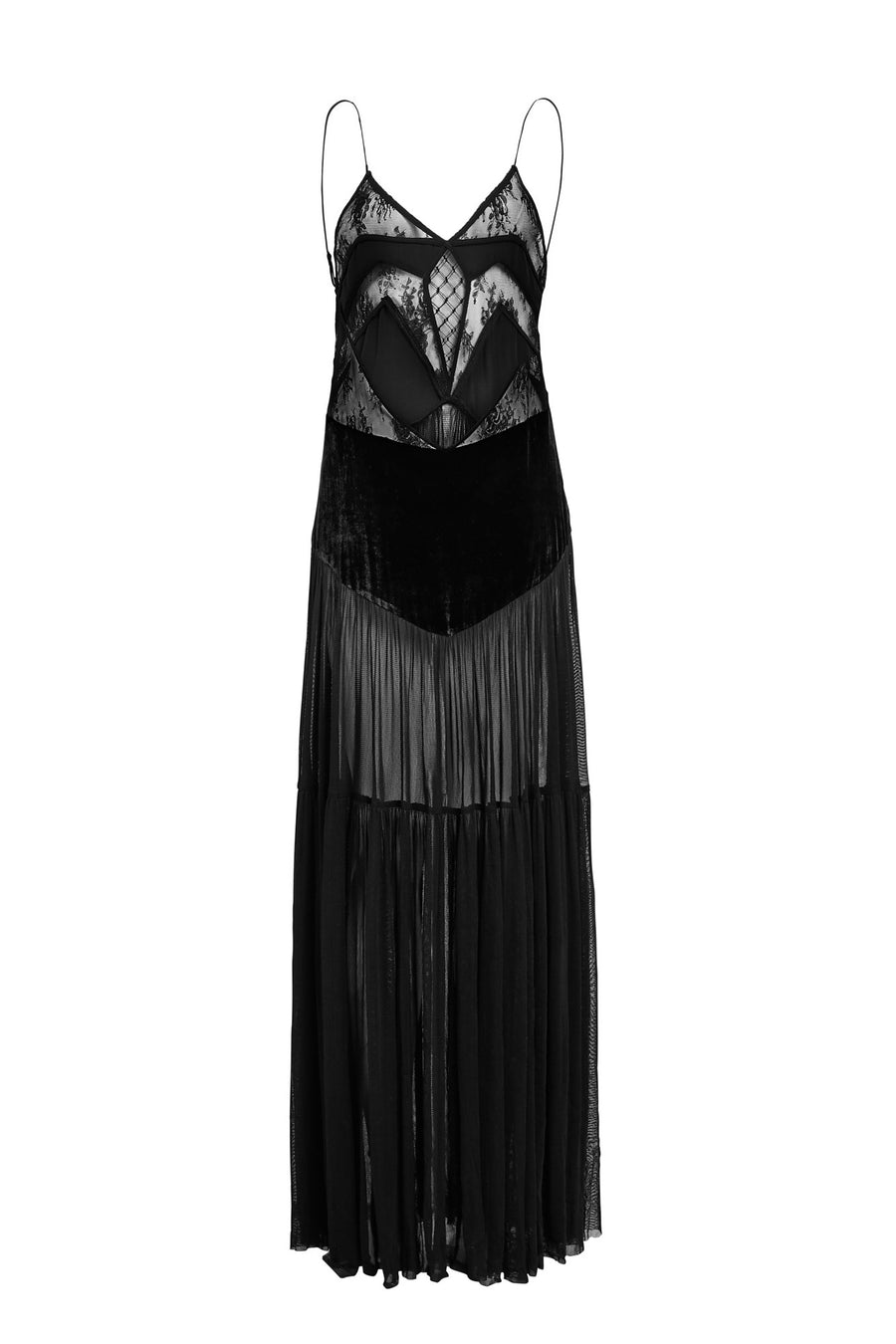 FRANCINE MAXI DRESS {BLACK}