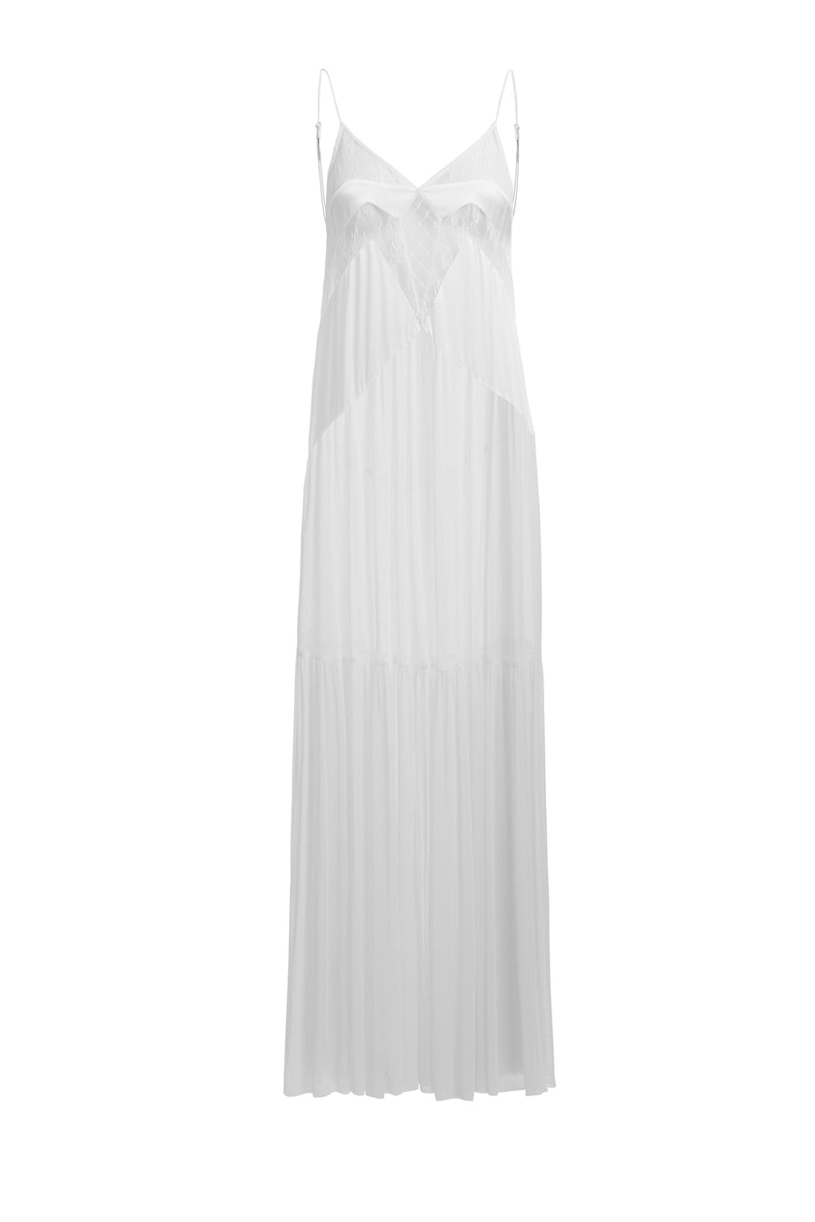 FRANCINE MAXI DRESS {WHITE}