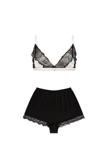 JULIA MATCHING SET {BLACK & WHITE}