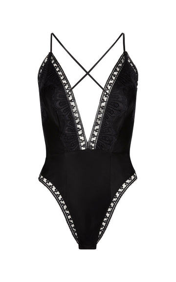 FREYA BODYSUIT {BLACK}