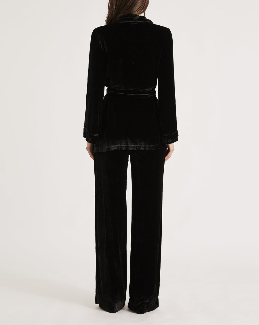 BON VIVANT ROBE {BLACK}