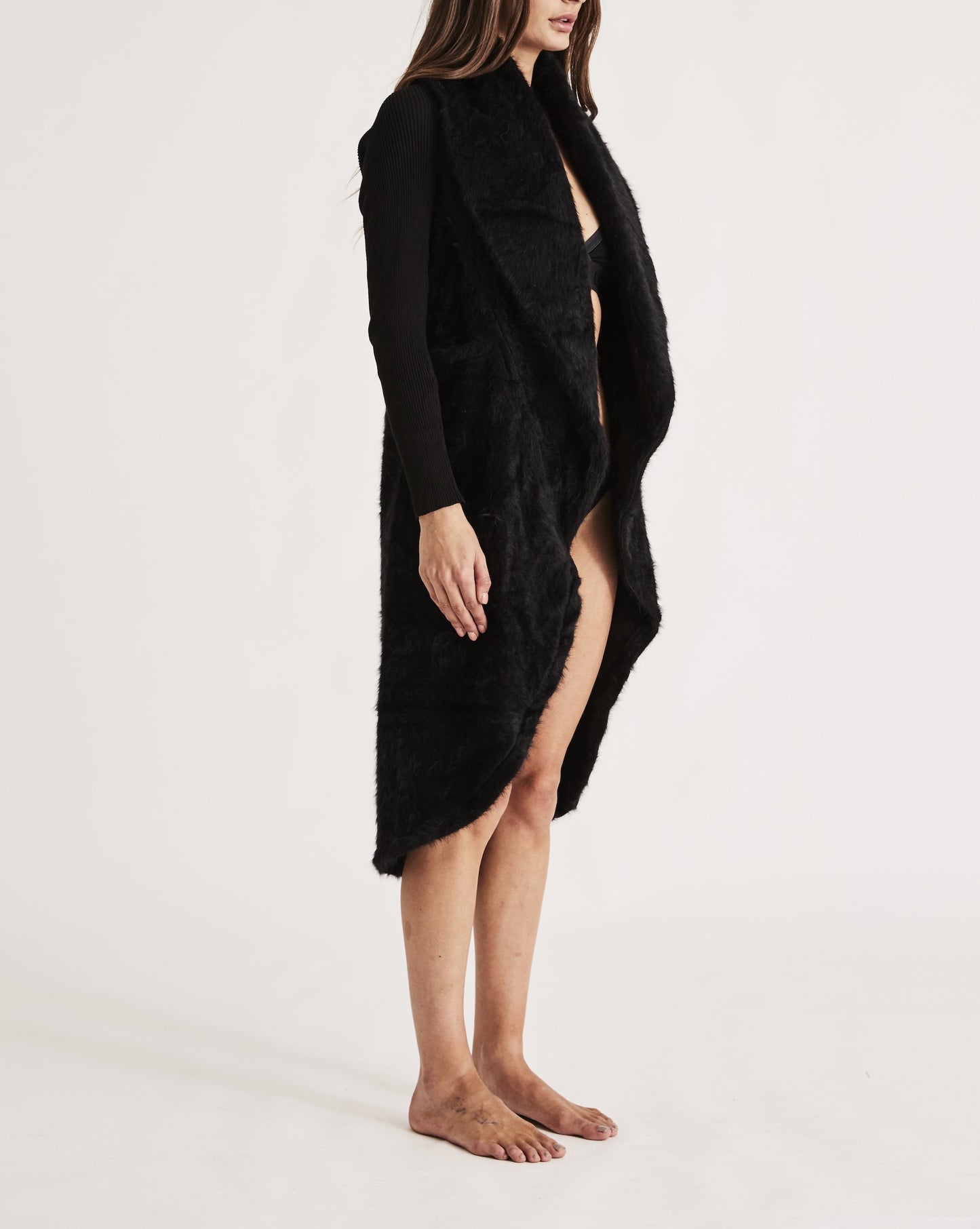 CARESS ROBE {BLACK}