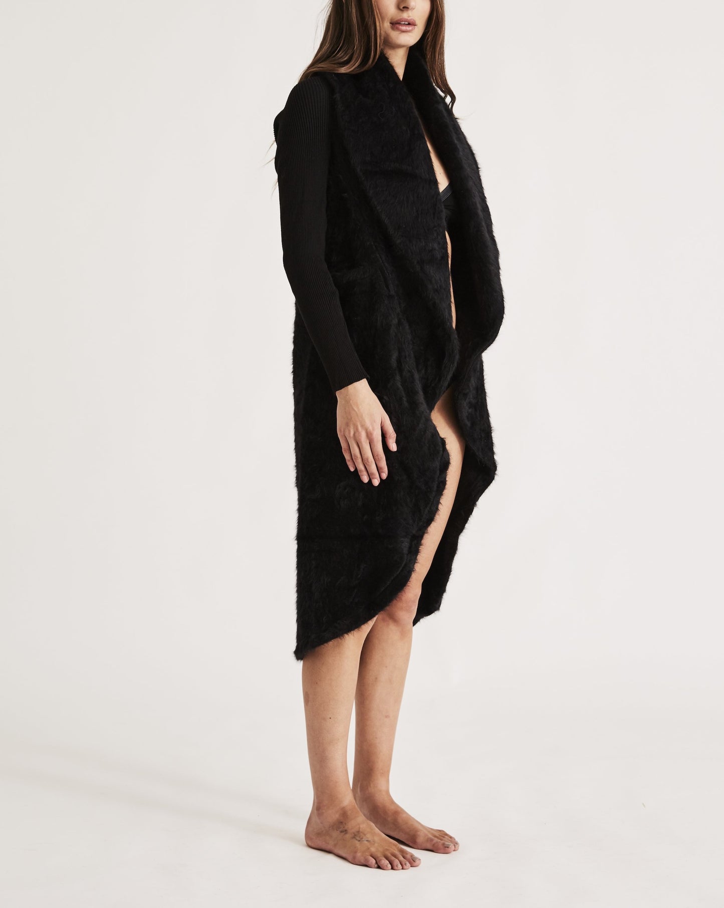 CARESS ROBE {BLACK}