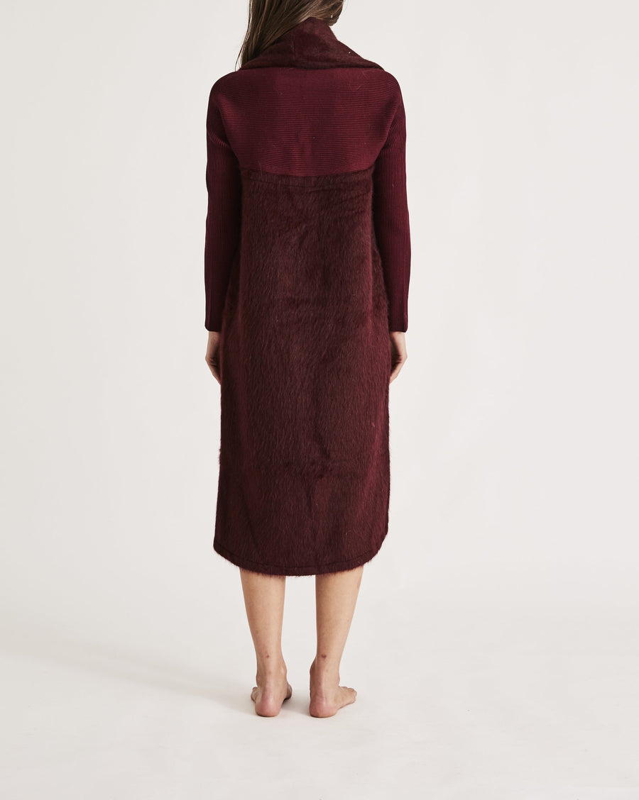 CARESS ROBE {WINE}