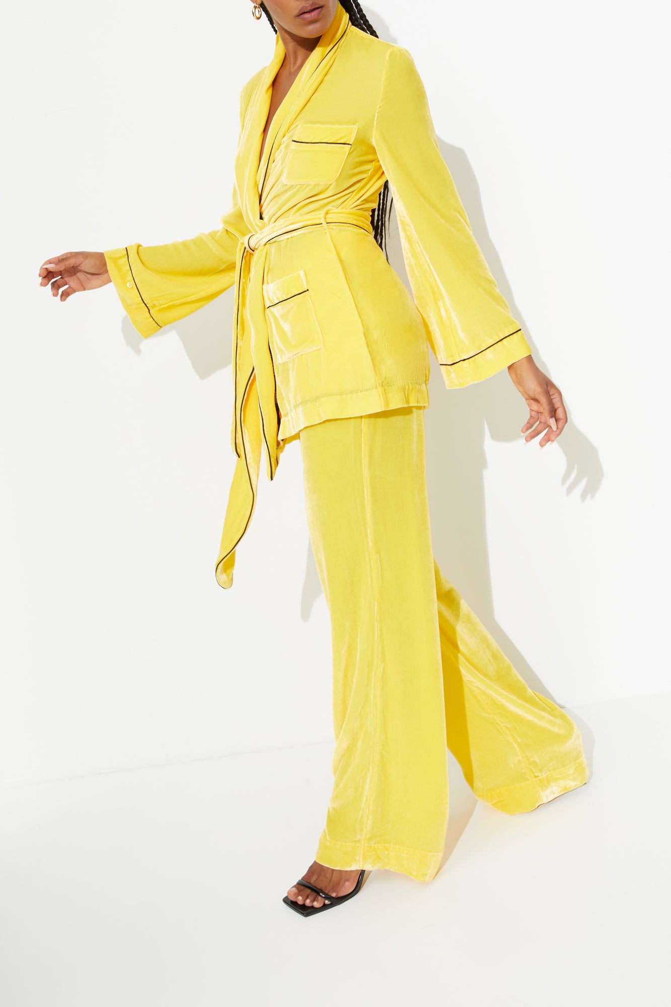 BON VIVANT ROBE {MIMOSA YELLOW}