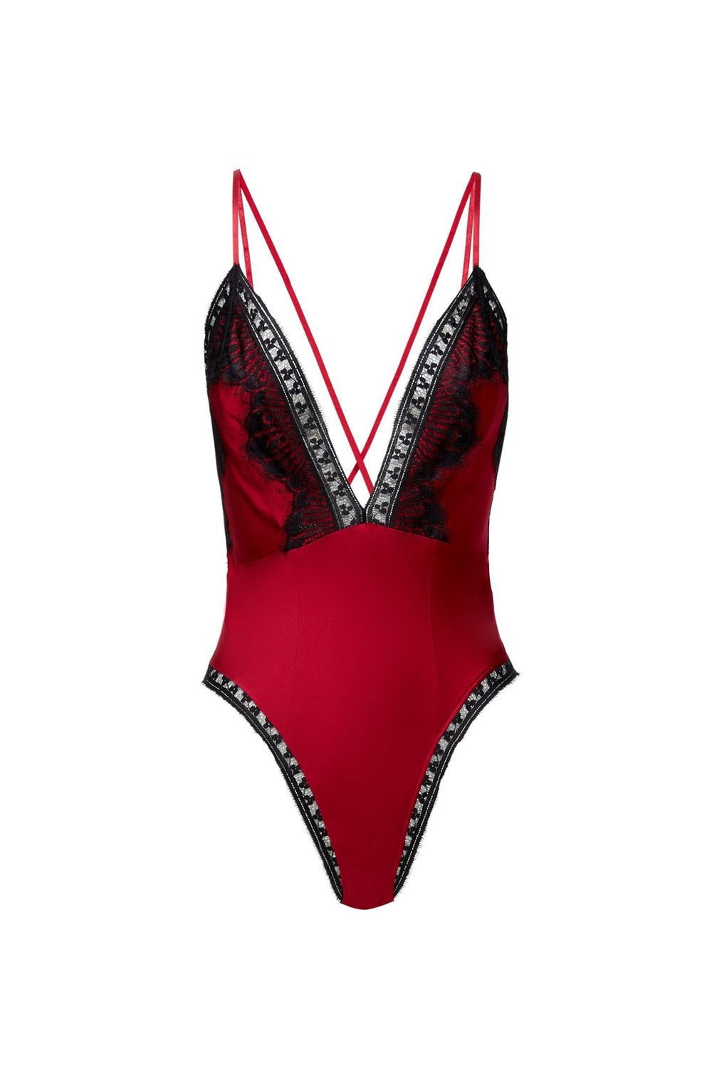 FREYA BODYSUIT {JOY RED}