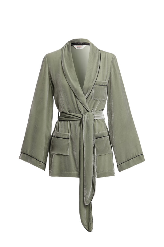 BON VIVANT ROBE {SAGE}