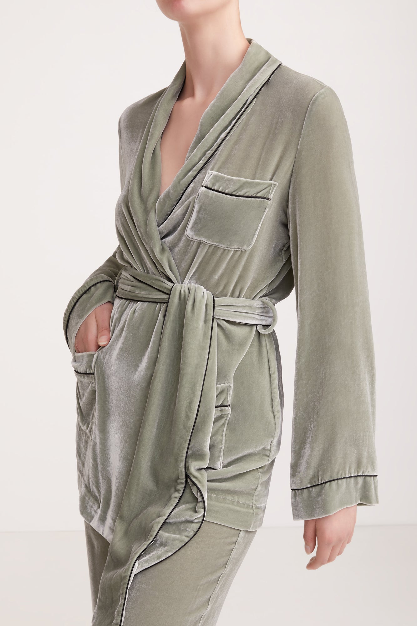 BON VIVANT ROBE {SAGE}