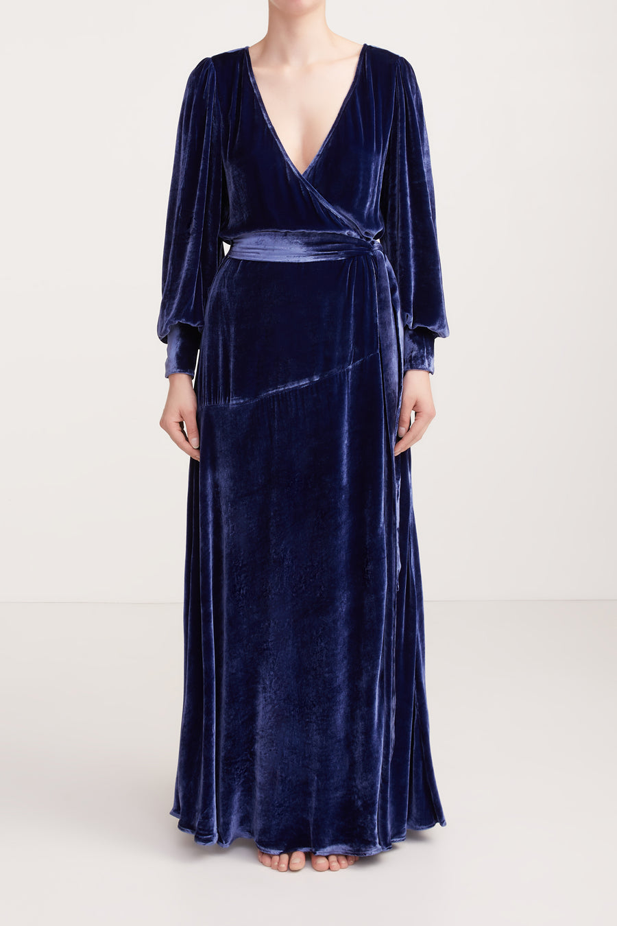 SYLVIA DRESS {BLUE DEPTHS}