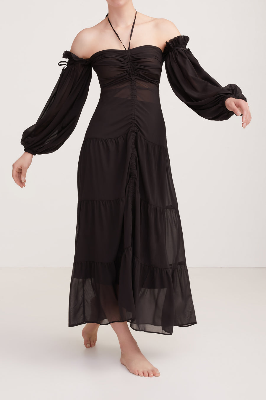 BRONTË DRESS {BLACK}