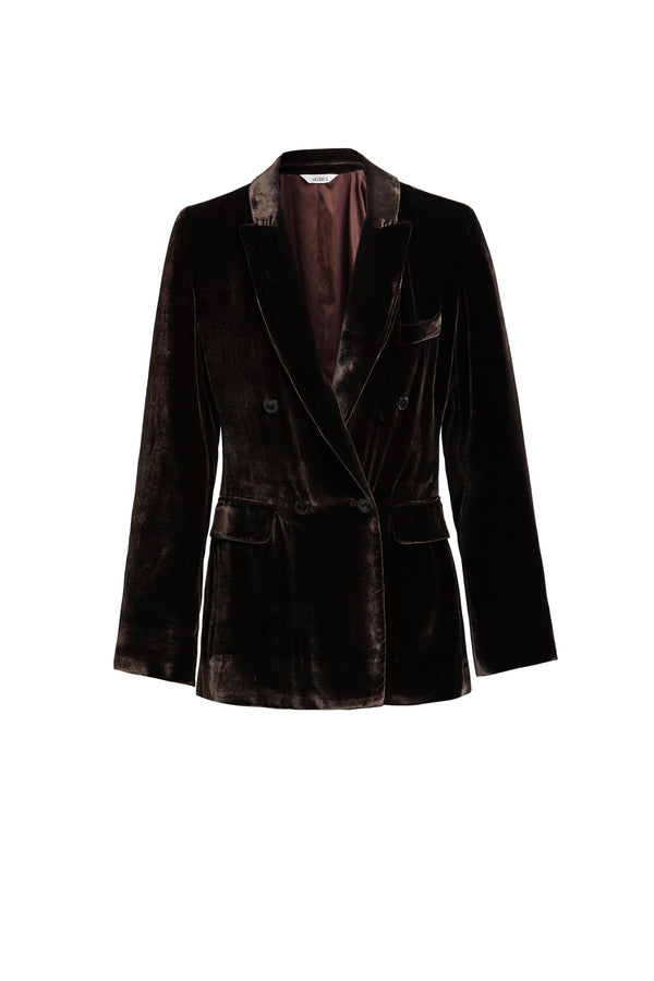 JANE BOND BLAZER {CHOCOLATE}