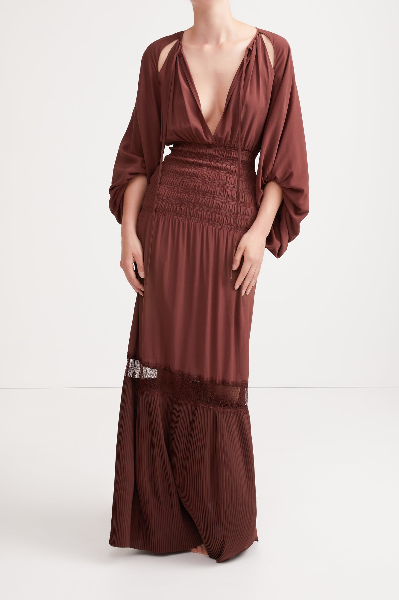 BELLA OSIRIS DRESS {CHOCOLATE}