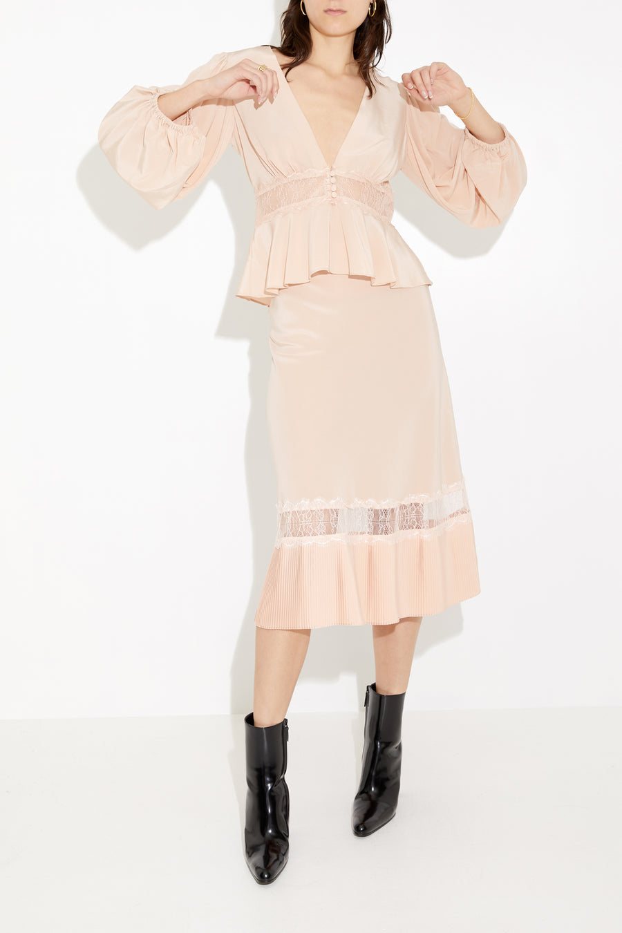 OSIRIS BLOUSE {DUSTY ROSE}