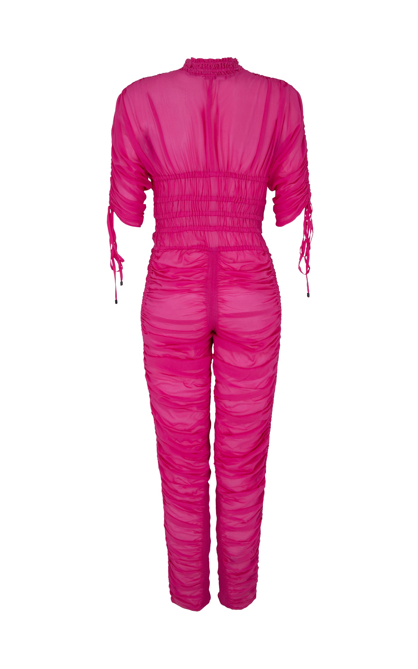 CHANTI JUMPSUIT {HOT PINK}