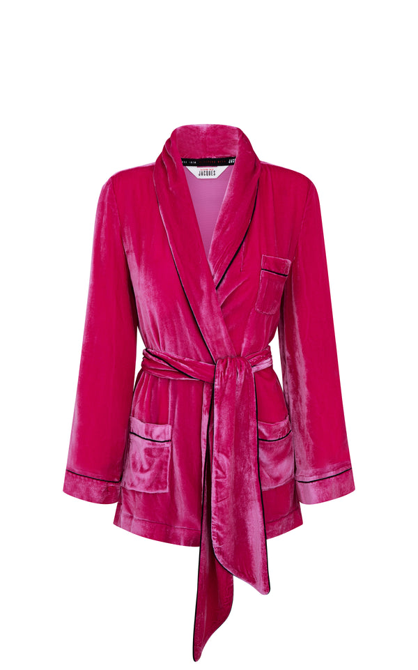 BON VIVANT ROBE {HOT PINK}